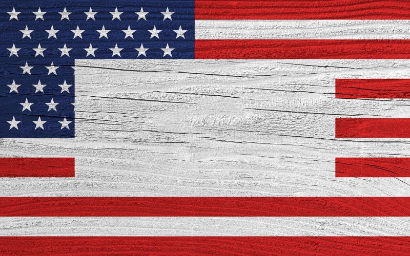USA Banner Background on Wood Stock Image Image of cracked, freedom