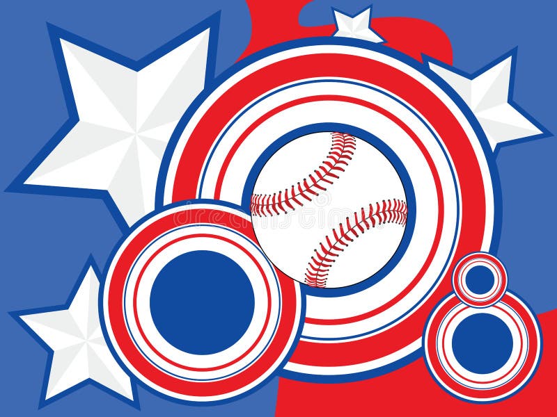 USA Baseball background stock vector. Illustration of element 7825605