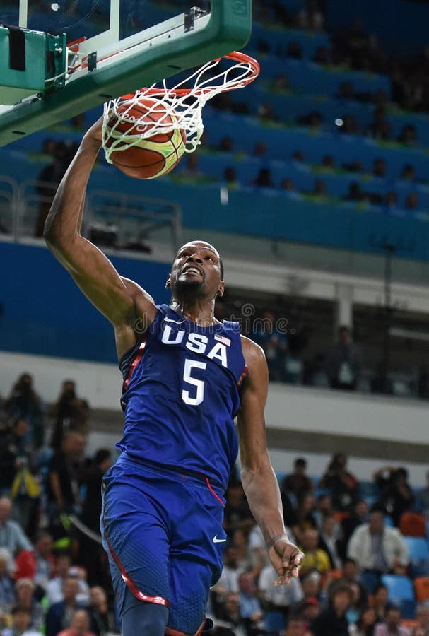 USA Basketball Team in the Final of the Olympic Editorial Stock Photo Image of janeirobrazil