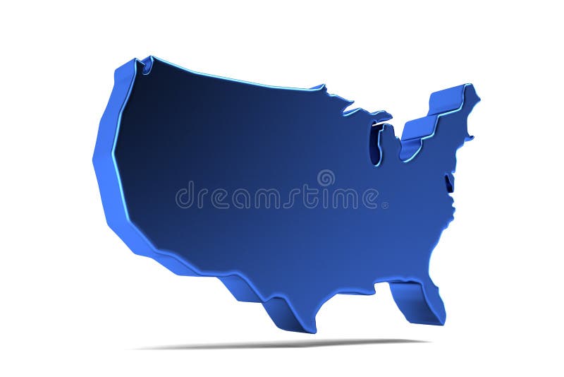 Estados Unidos de América azul.