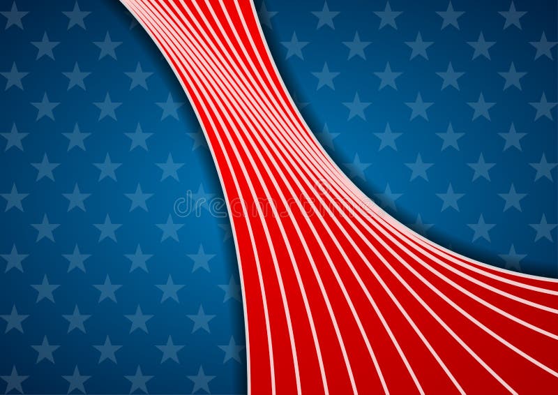 USA colors and stars abstract bright wavy background royalty free illustration USA colors and stars abstract bright wavy background royalty free illustration