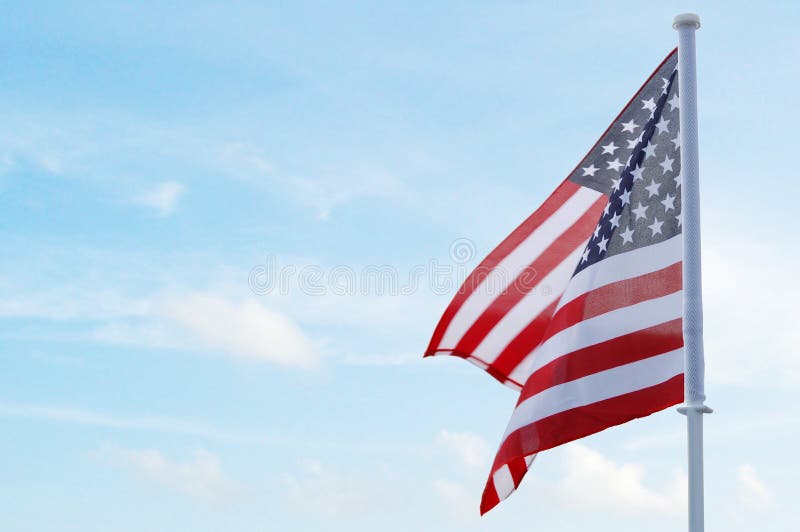 An usa flag