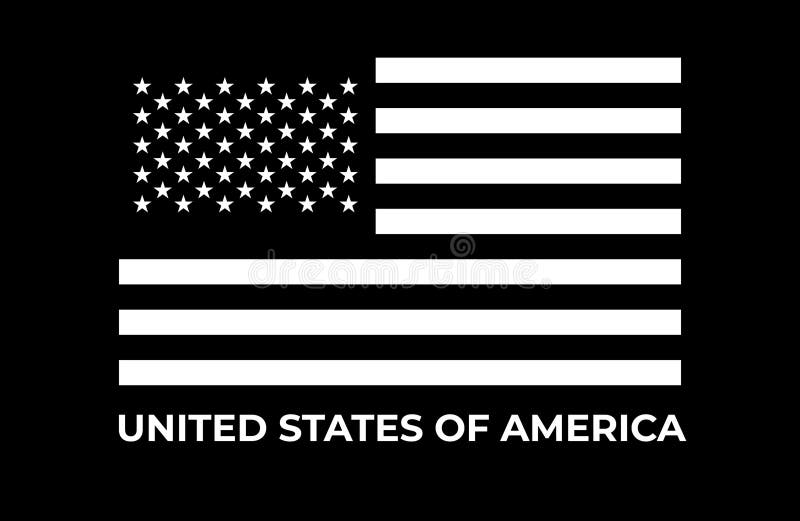 Distressed Us Flag Black White Stock Illustrations – 16 Distressed Us
