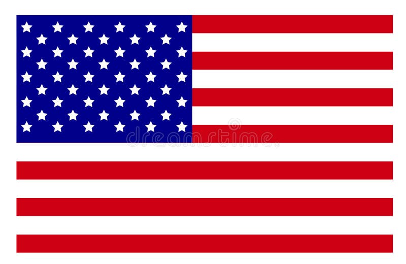 USA-Flaggenhohe auflösung stock abbildung USA-Flaggenhohe auflösung stock abbildung