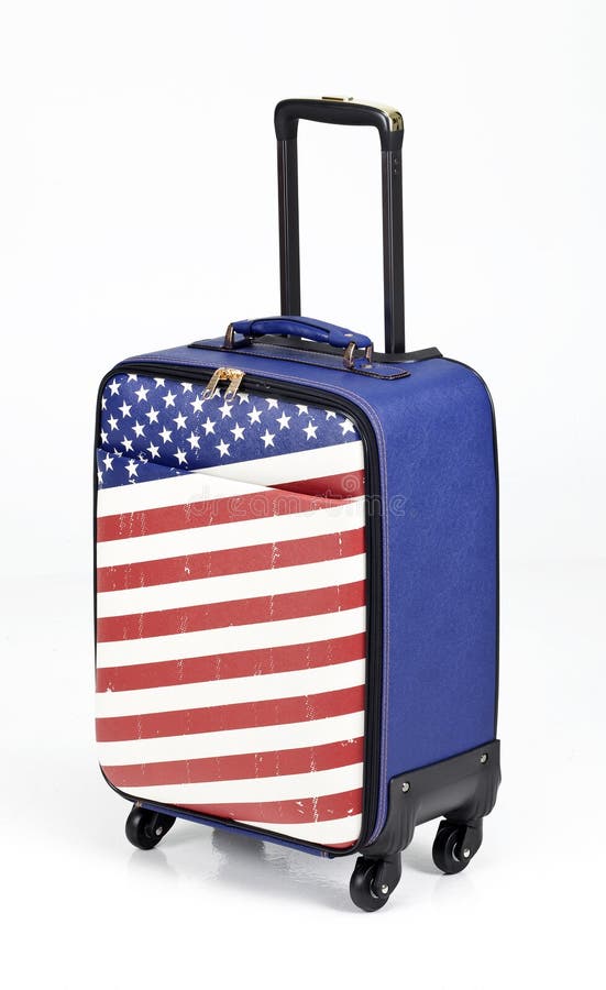 USA Leather luggage stock photo. Image of vintage, color 40014344