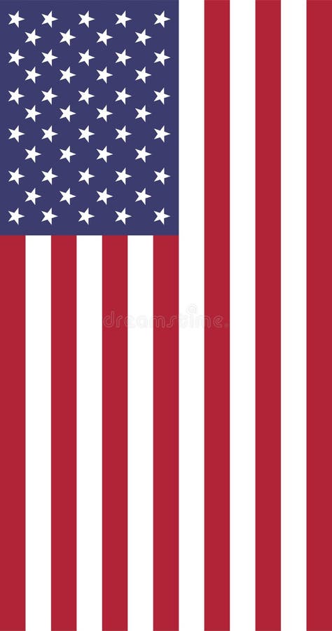 american flag clip art vertical