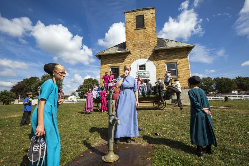 USA - Ohio - Amish editorial image. Image of mennonite - 101243900