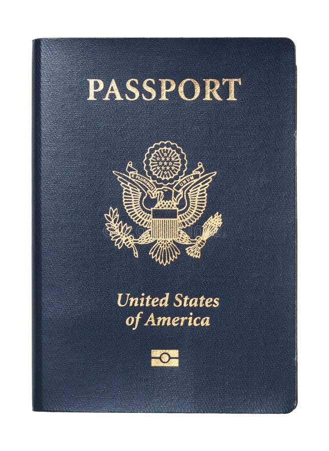USA Passport isolated royalty free stock photography