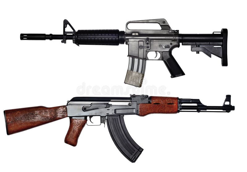USA rifle versus soviet union rifle