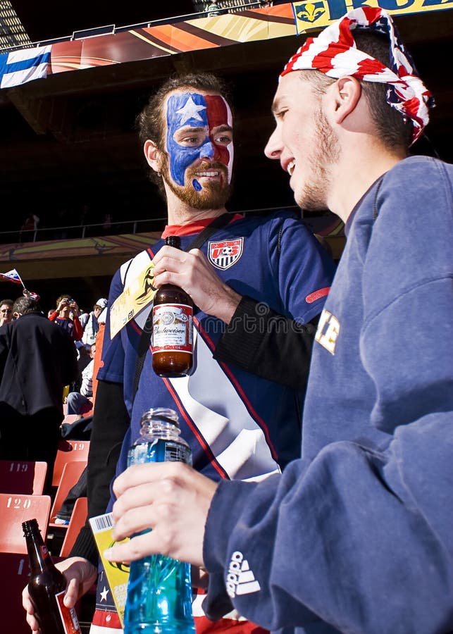 USA Soccer Supporters FIFA WC Editorial Photography Image of