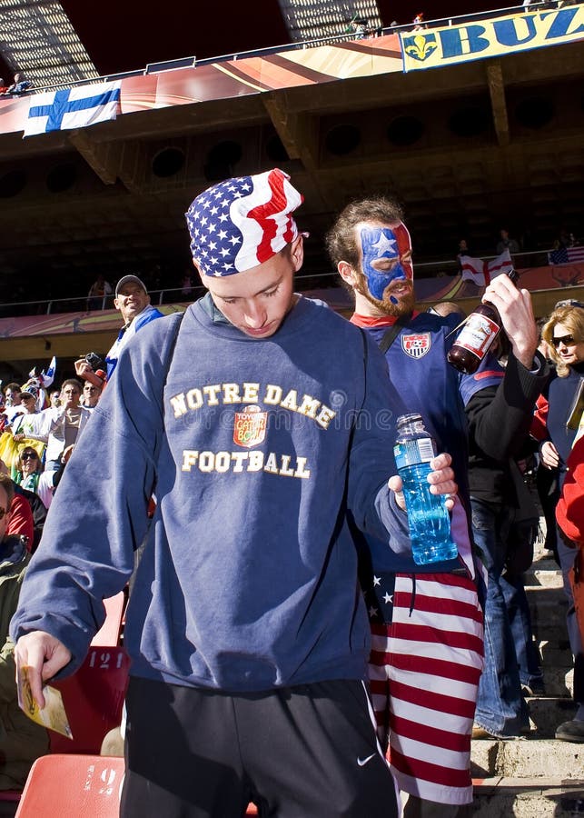 USA Soccer Supporters FIFA WC Editorial Stock Photo Image of fifa