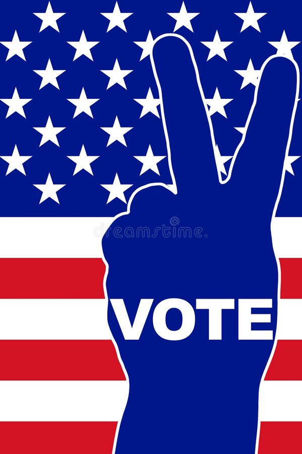 USA Vote vector illustration