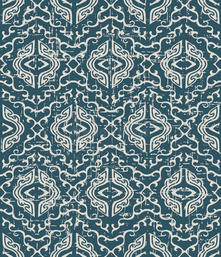 Usado caleidoscopio inconsútil antiguo g de la cruz del espiral del fondo stock de ilustración Usado caleidoscopio inconsútil antiguo g de la cruz del espiral del fondo stock de ilustración