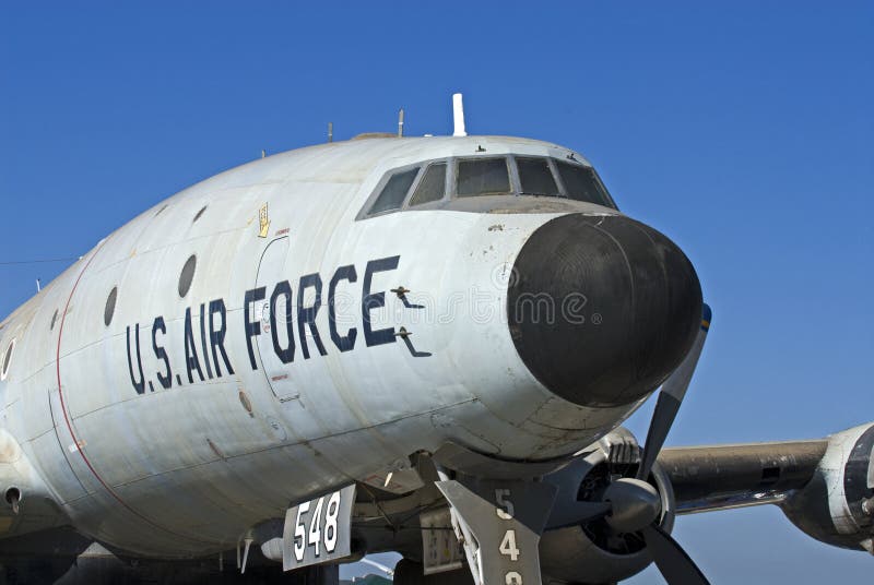 Decommisioned US Air Force Bomber from the 1950's. Decommisioned US Air Force Bomber from the 1950's