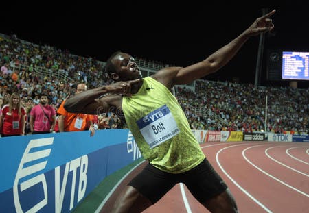Usain Bolt editorial photo. Image of 100meter, mens, greece - 25717516