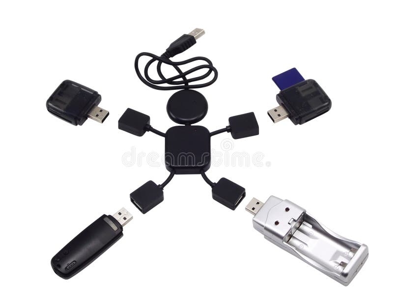 USB 2.0 Hub in the form of the little man