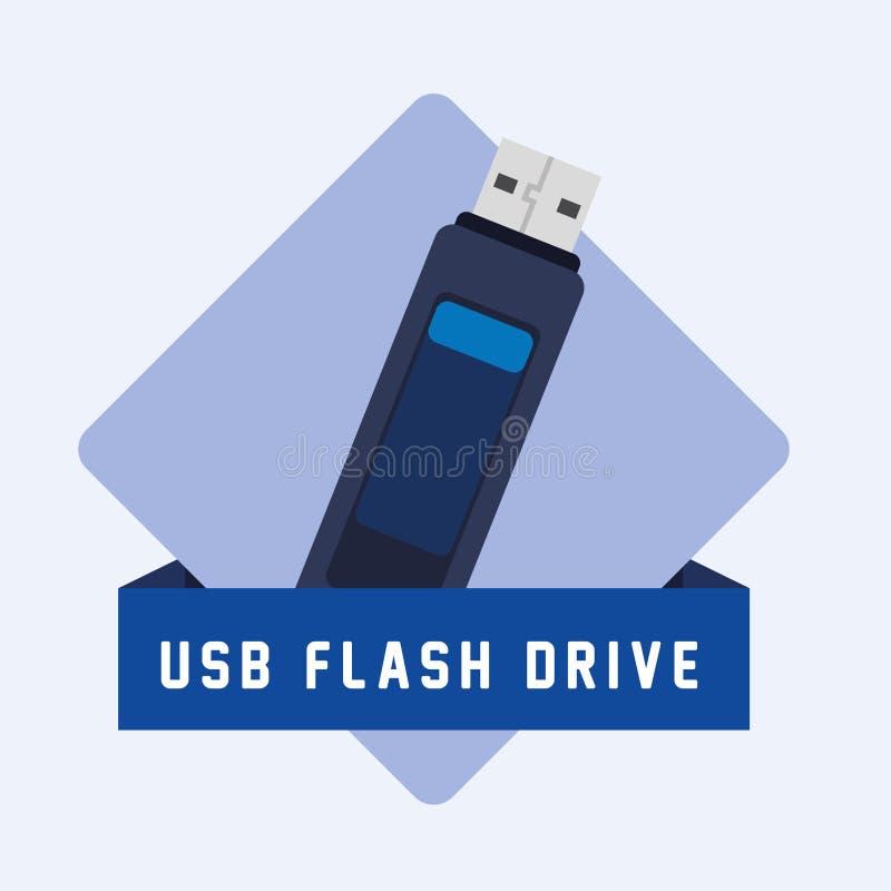 USB digital design stock illustration