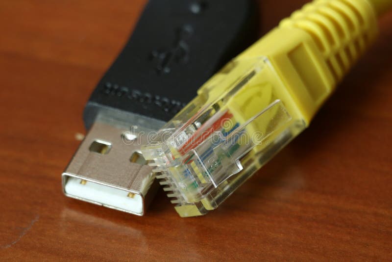 USB and Plugs stock image. Image of packet, computer 64042777