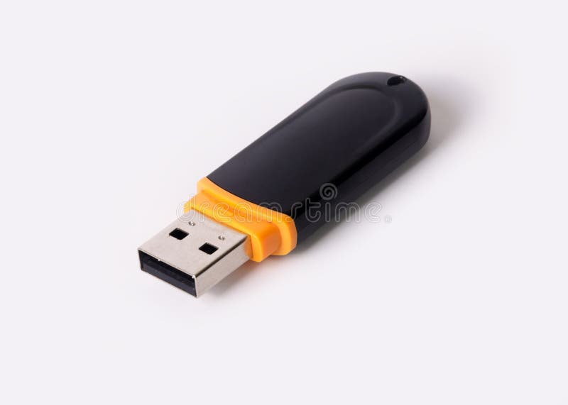 USB Flash Drive isolated on white background