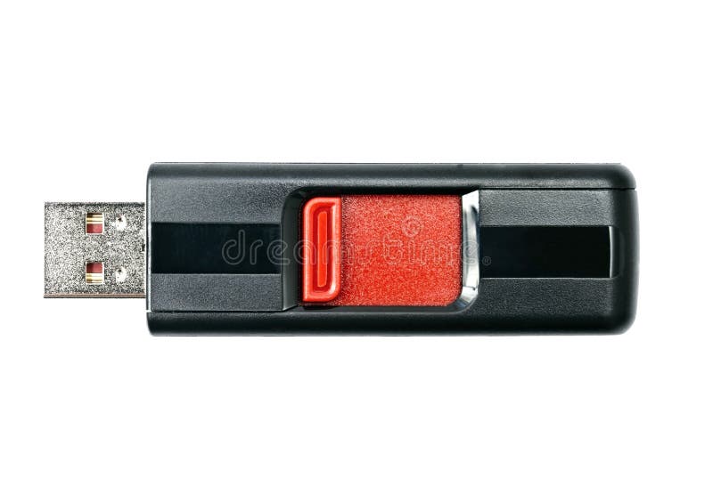 USB memory stick isolated on white background. Usb data transfer stock images, royalty-free photos and pictures