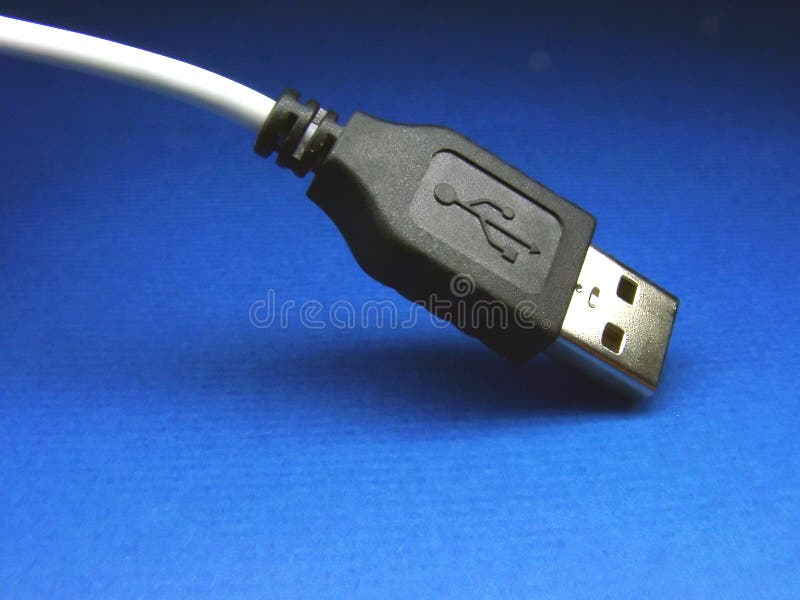 Usb-Seilzug stockfoto Usb-Seilzug stockfoto