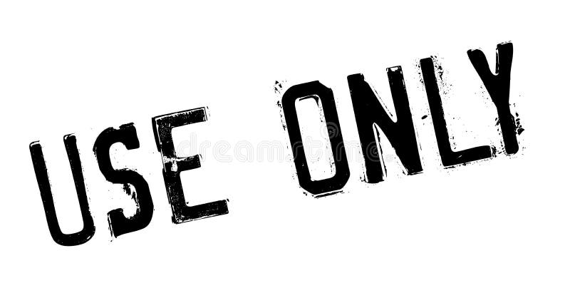 Use only rubber stamp stock vector. Illustration of benefit 88232828