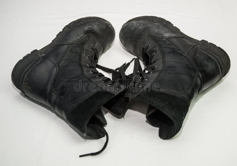 Used army boots stock photo. Image of military, background 177487958