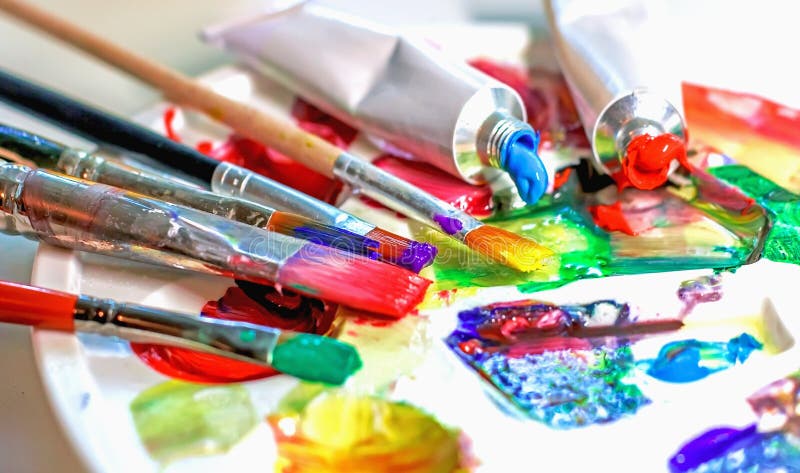 Kids Painting Plate Stock Photos - Free & Royalty-Free Stock Photos from  Dreamstime