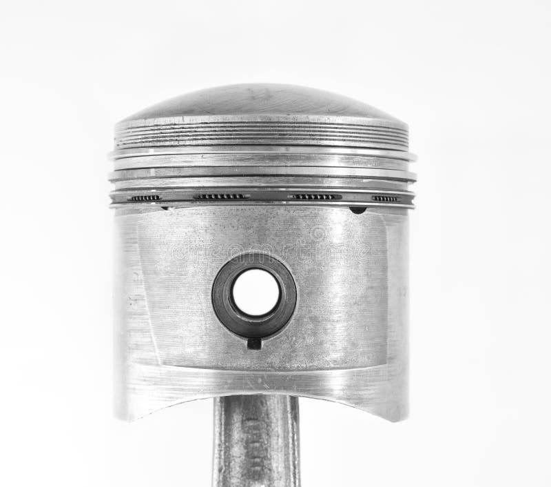 Used piston with a rod stock image. Image of vehicle 28208889
