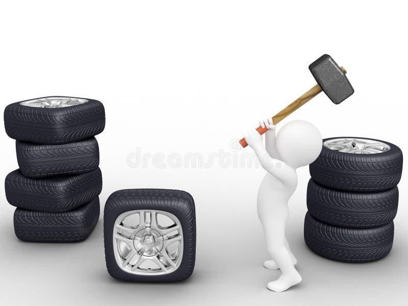 Useless work vector illustration