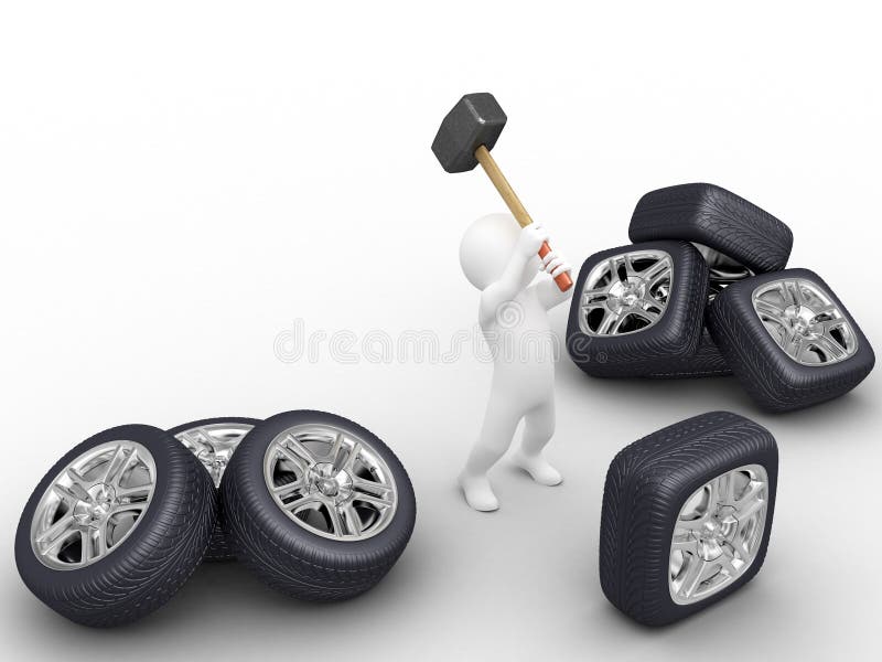 Useless work vector illustration