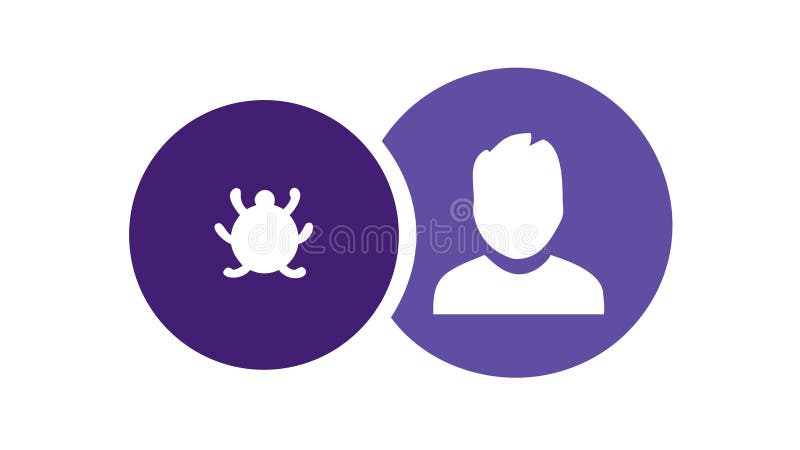 User Lock Icon: Profile Security Account Privacy, vector design Generative AI stock illustration