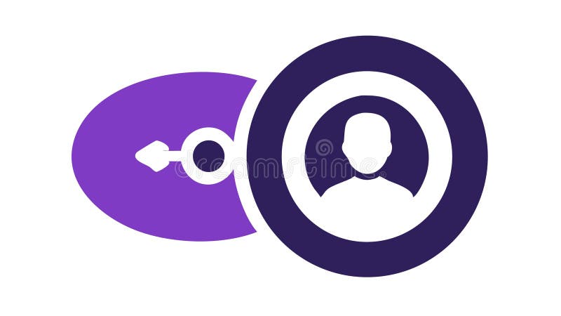 User Plugin Add-on Profile Icon, for Integrations and Features, vector design Generative AI stock illustration
