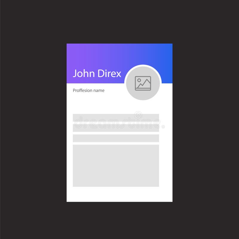The User Profile Card for the Website Web Interface Template User The User Profile Card for the Website Web Interface Template User