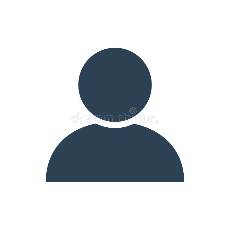 User profile line icon Web avatar employee symbol Stock Vector Image   Art  Alamy