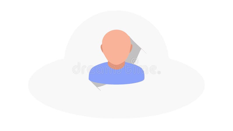 User Profile Silhouette Icon, Person Account Graphic, vector design Generative AI vector illustration