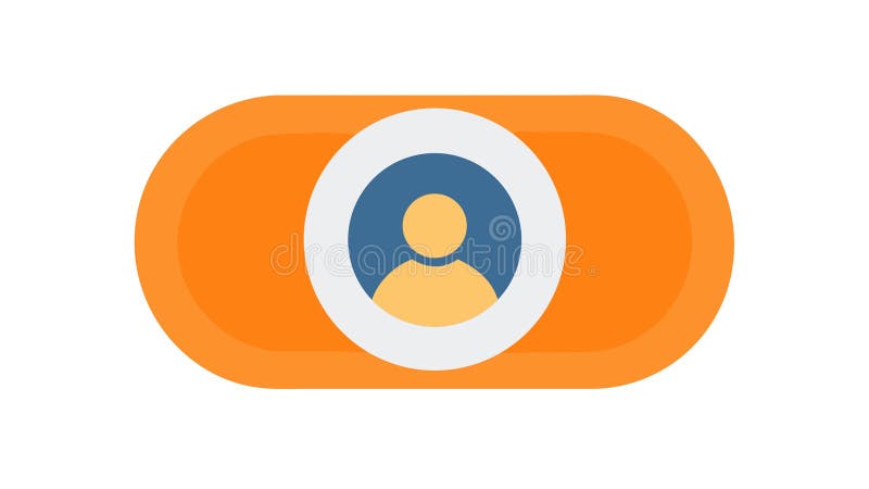 User Profile Switch Icon for Account Selection and Change, vector design Generative AI royalty free illustration