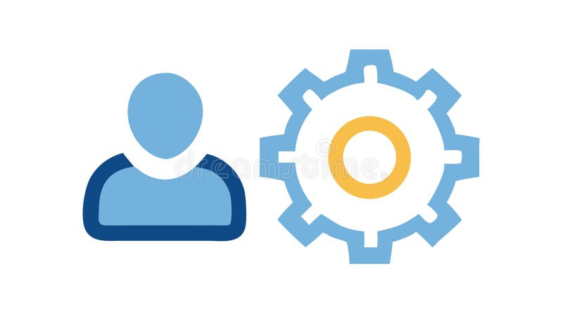User Settings or Configuration Icon Vector Illustration, vector design Generative AI vector illustration