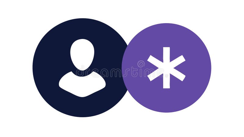 User Special Icon: Profile Highlight Unique Feature, vector design Generative AI stock illustration