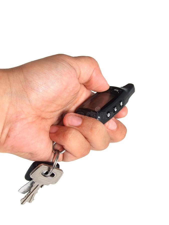 Using car alarm key