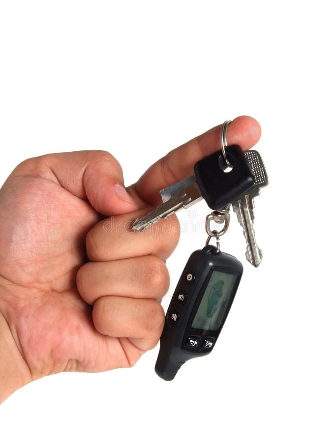 Using car alarm key