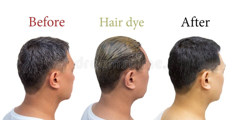 Before and after Using Cleaners for Hair Dye Stock Photo - Image of person, dyed: 143433386 Before and after Using Cleaners for Hair Dye Stock Photo - Image of person, dyed: 143433386