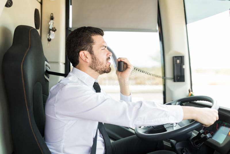 Communication While Driving Stock Photo Image of horizontal, hand