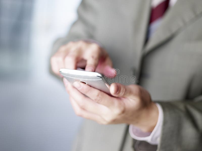 Using smartphone royalty free stock photography Using smartphone royalty free stock photography