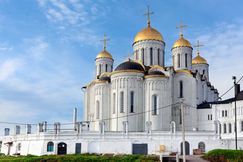 Uspensky cathedral in Vladimir, Russia