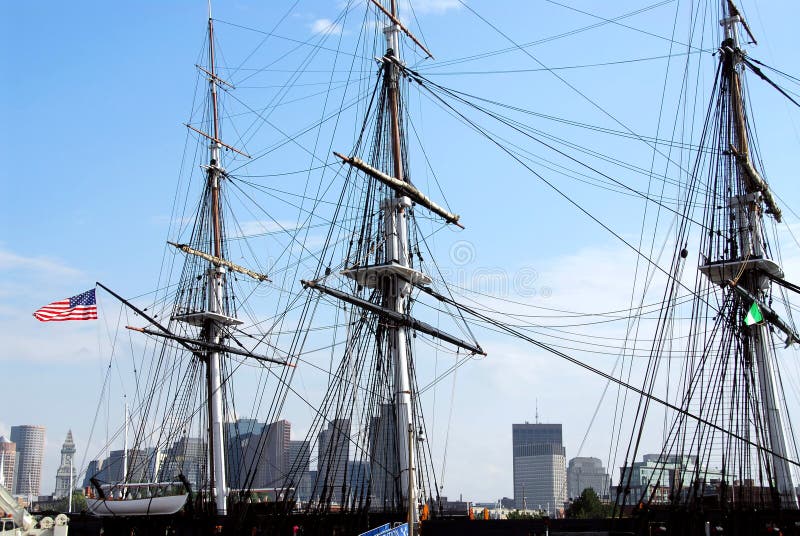 USS Constitution royalty free stock photos USS Constitution royalty free stock photos