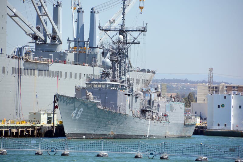 USS Vandegrift redaktionelles stockbild. Bild von verteidigen 53552339