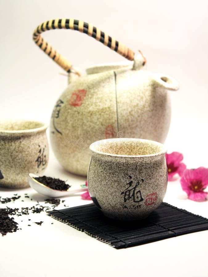 Download Ustawia teapot zdjęcie stock. Obraz złożonej z nalewa - 13327972
