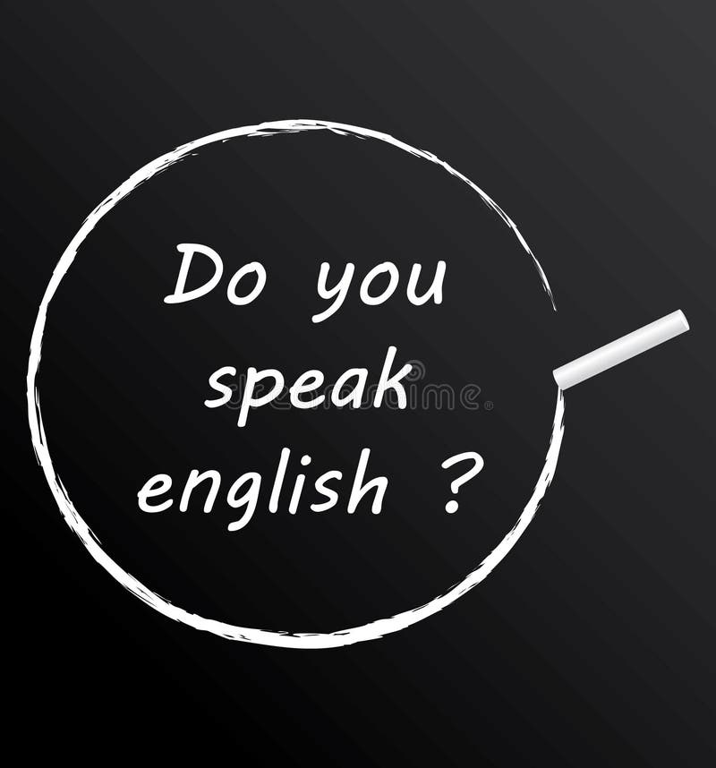 ¿Usted habla inglés? libre illustration ¿Usted habla inglés? libre illustration