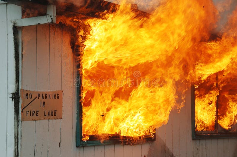 Fuoco Brucia fotografia stock